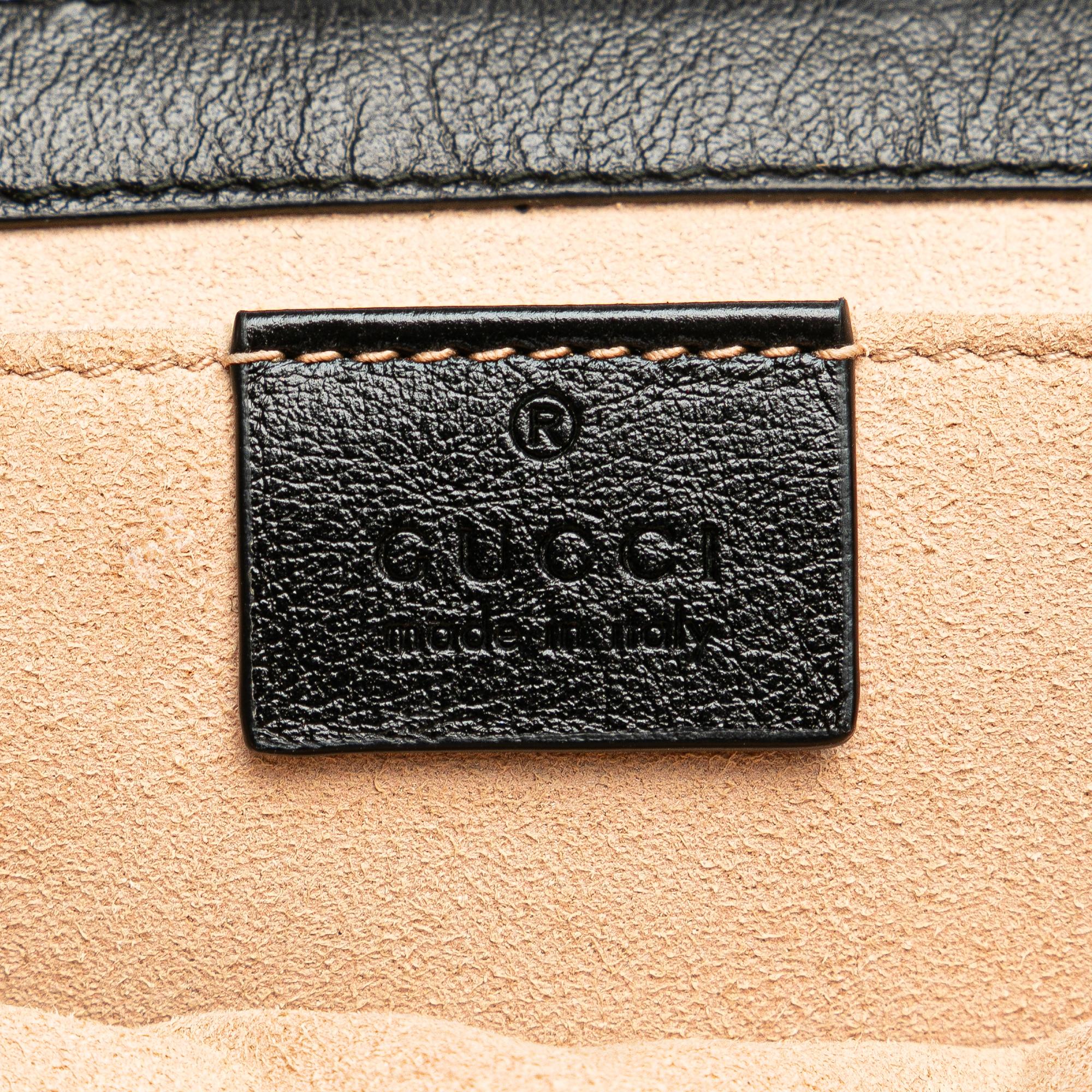 Gucci Mini GG Marmont Matelasse Leather Torchon Flap Crossbody