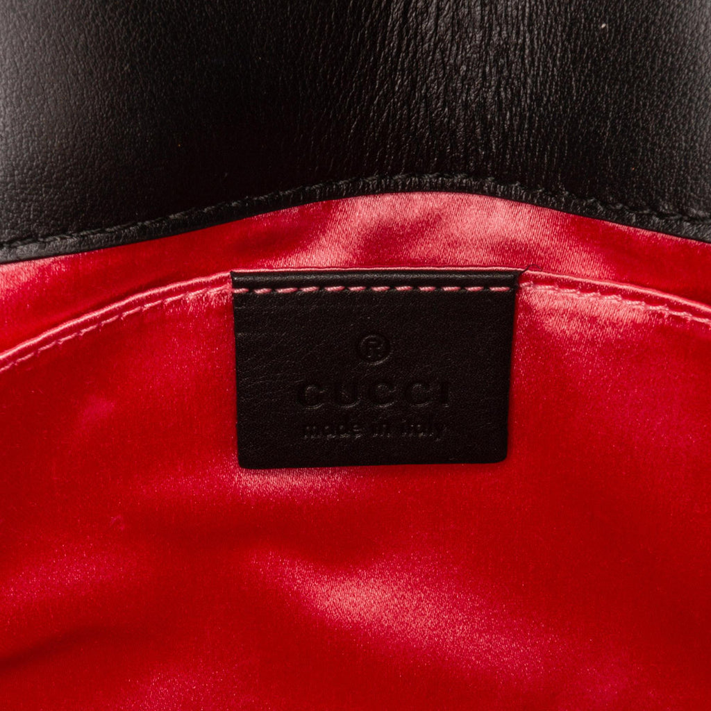 Gucci Mini GG Marmont Matelasse Velvet Crossbody (SHG-uTjykr)