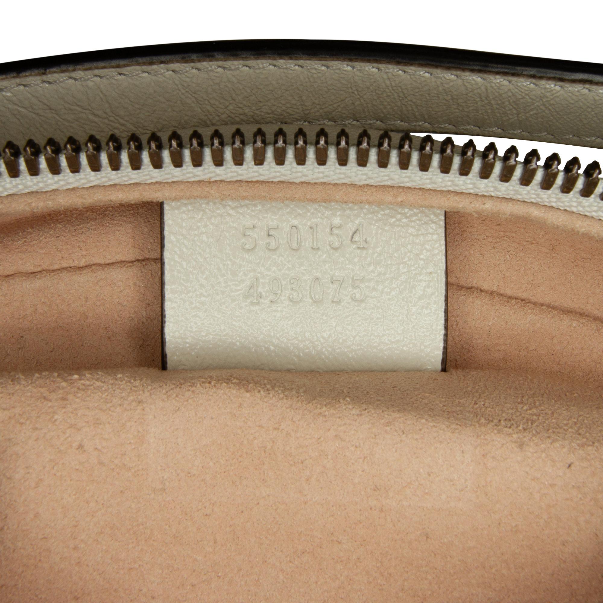 Gucci Mini GG Marmont Round Leather Crossbody Bag (SHG-Djif6j)