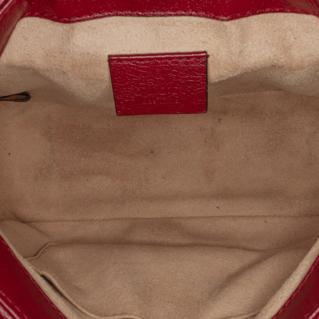 Gucci Mini GG Marmont Torchon Top Handle Bag (SHG-IPOg22)