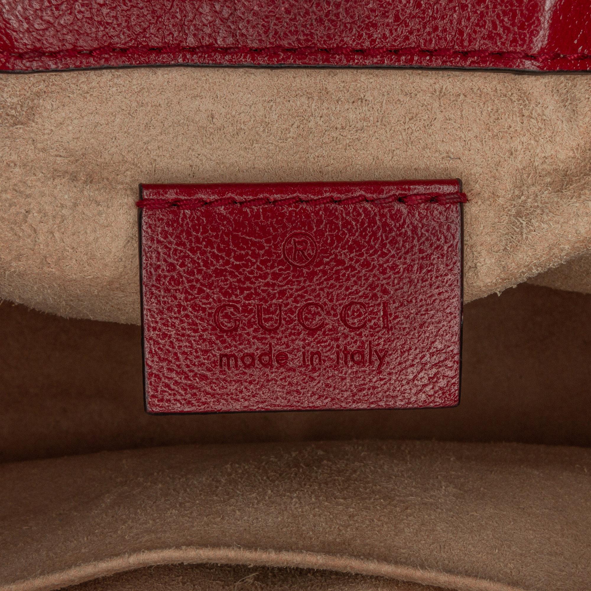 Gucci Mini GG Marmont Torchon Top Handle Bag (SHG-IPOg22)