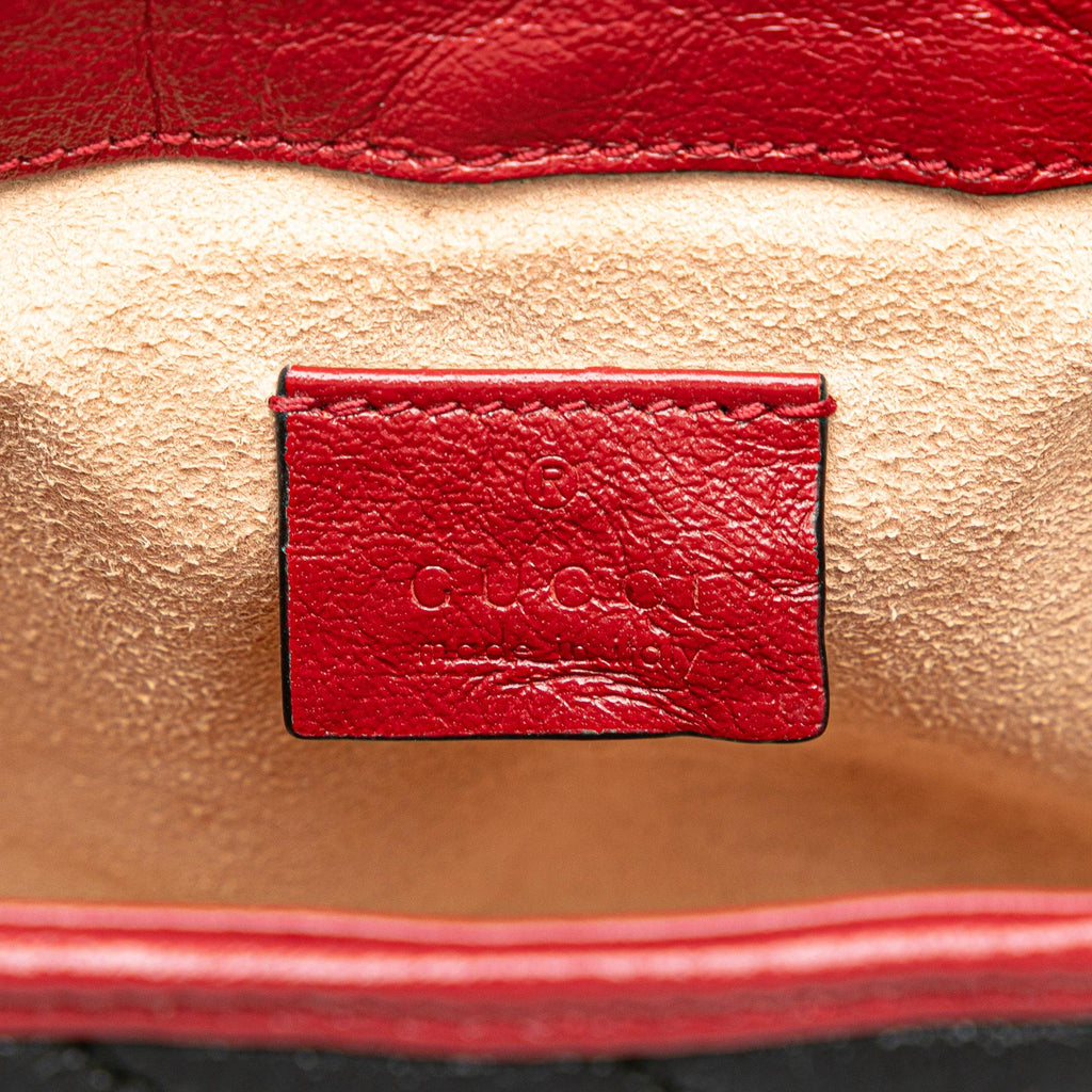 Gucci Mini GG Marmont Torchon Top Handle Bag