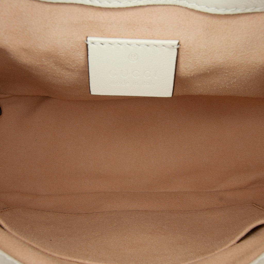 Gucci Mini GG Marmont Torchon Top Handle Bag (SHG-iT64DF)