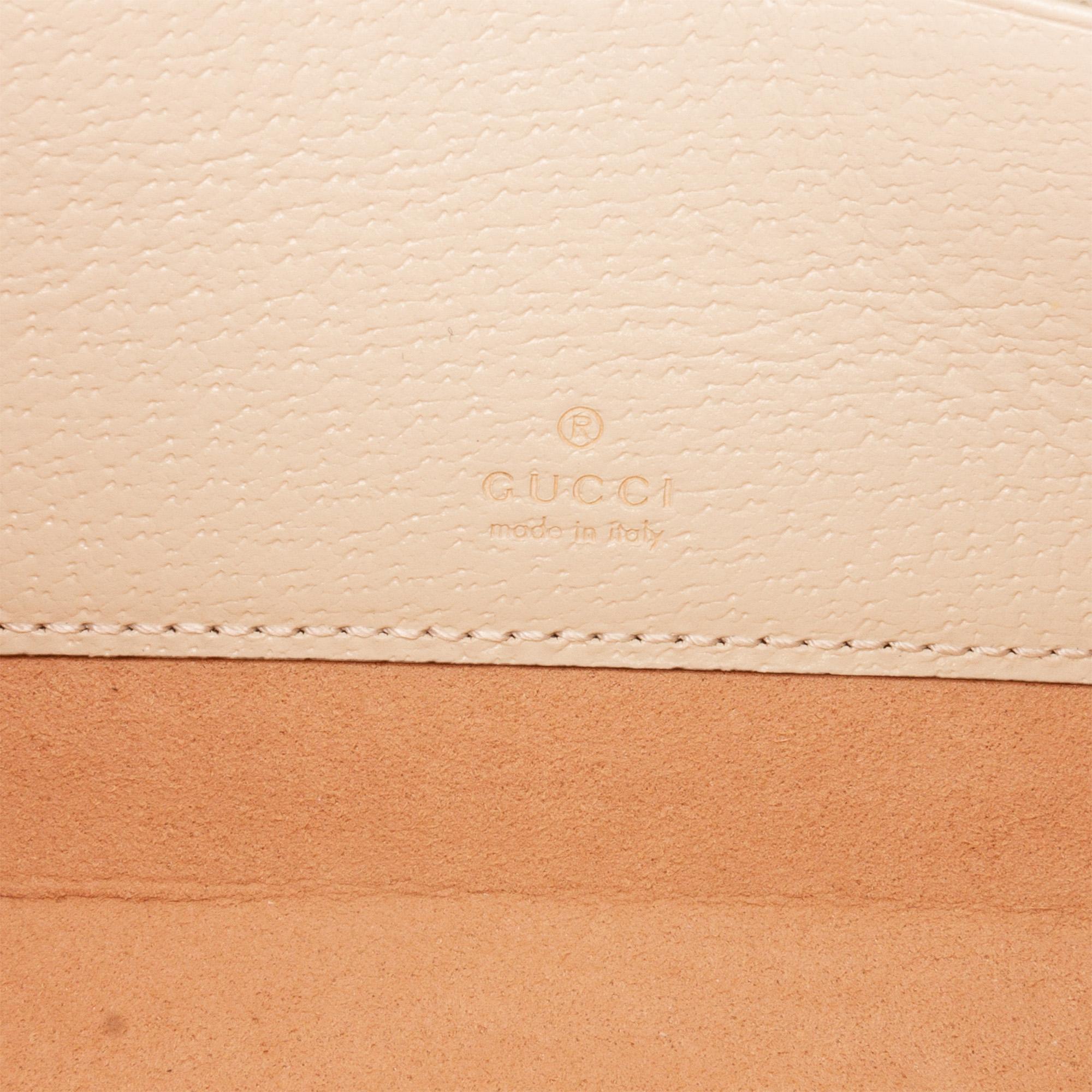 Gucci Mini GG Supreme Berry Padlock Satchel (SHG-0xk6RT)