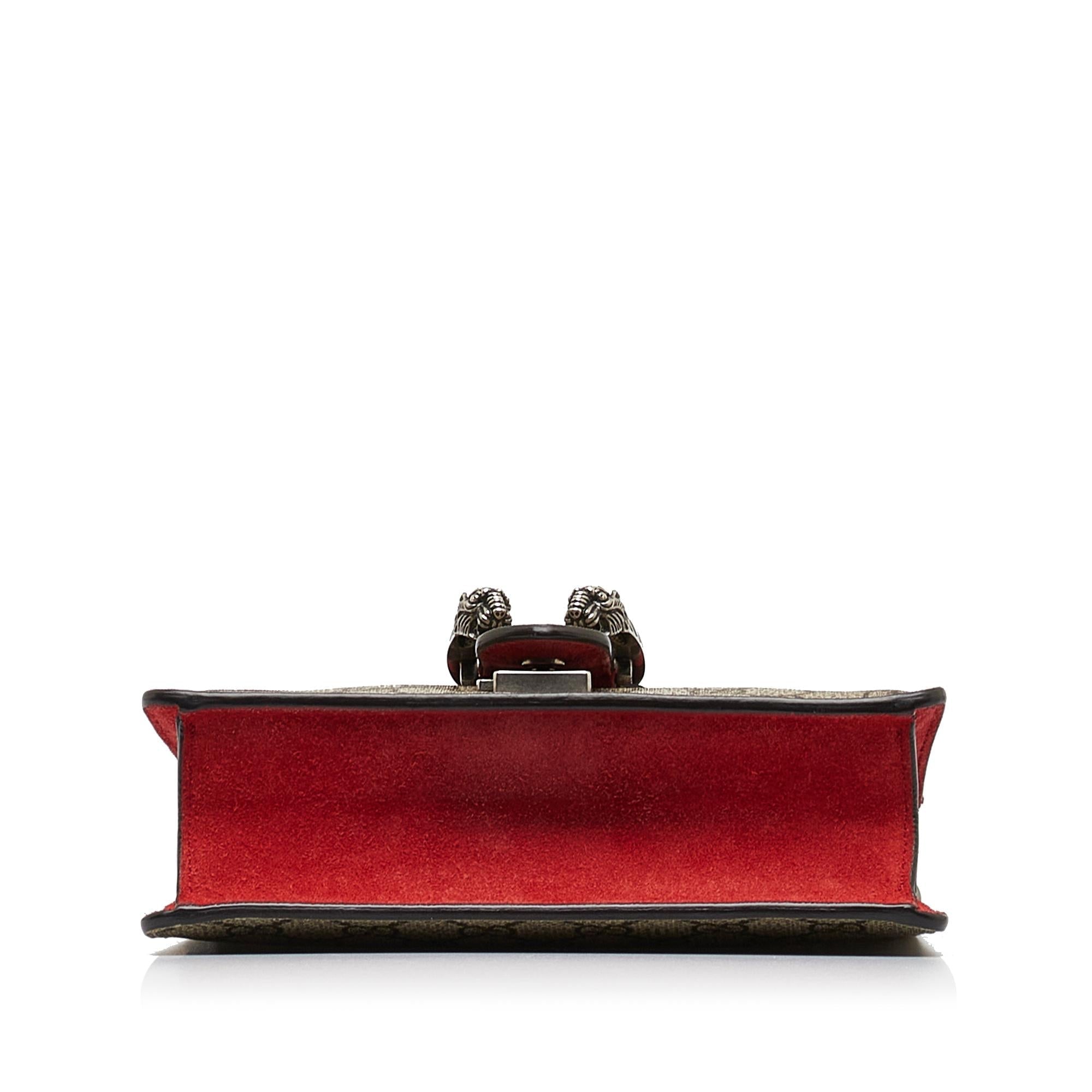 Gucci Mini GG Supreme Dionysus Crossbody Bag (SHG-srJwdn)