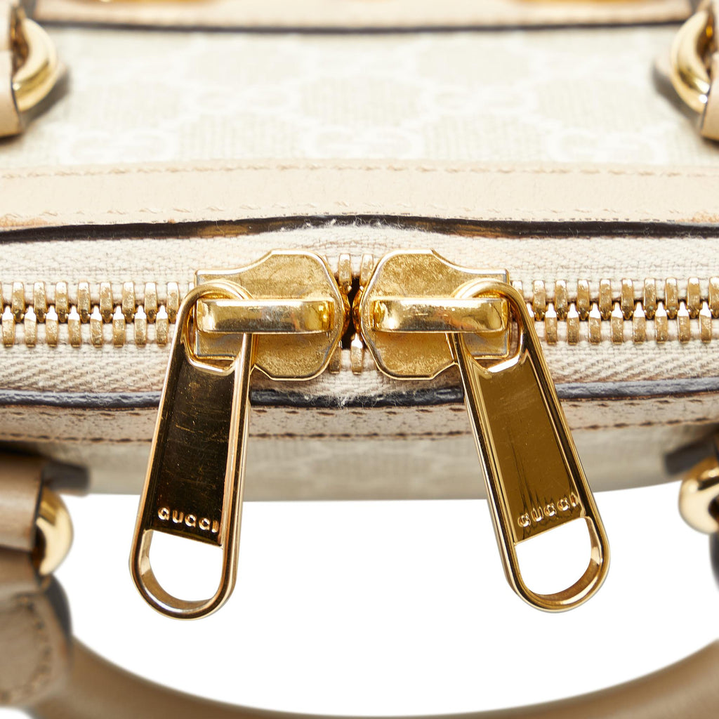 Gucci Mini GG Supreme Horsebit 1955 Satchel (SHG-zUVIp0)