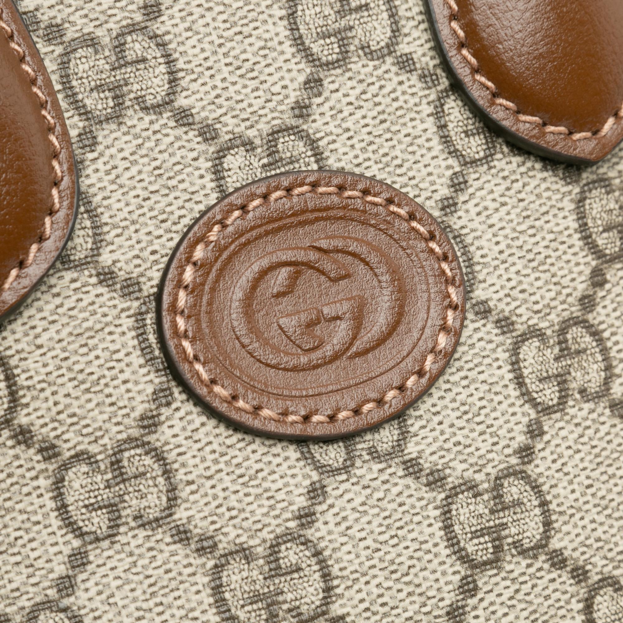 Gucci Mini GG Supreme Interlocking G Satchel