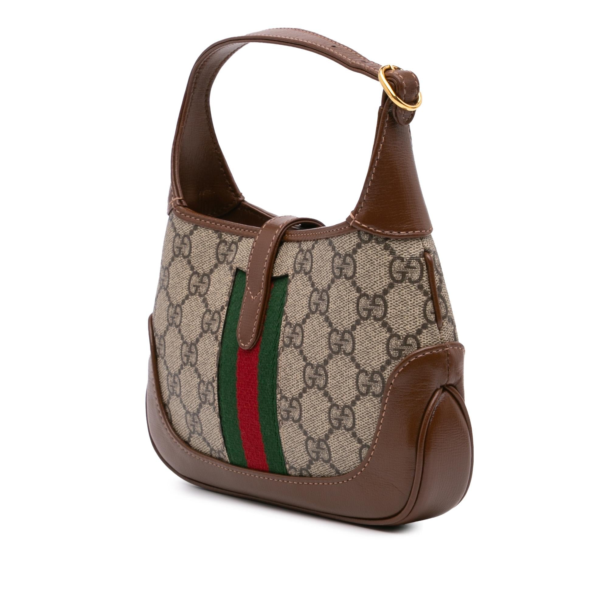 Gucci Mini GG Supreme Jackie 1961 Crossbody
