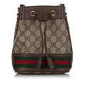 Gucci Mini Gucci Supreme Ophidia Bucket Bag (SHG-33829)