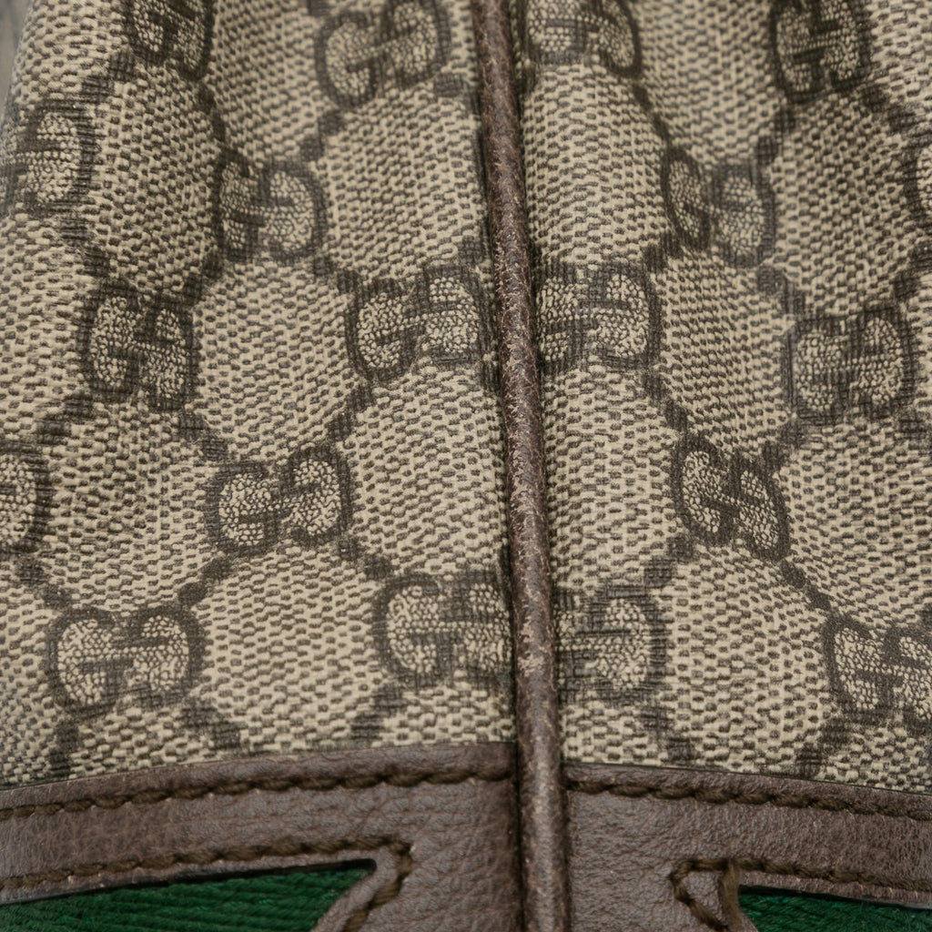 Gucci Mini GG Supreme Ophidia Bucket Bag (SHG-zGiwyY)