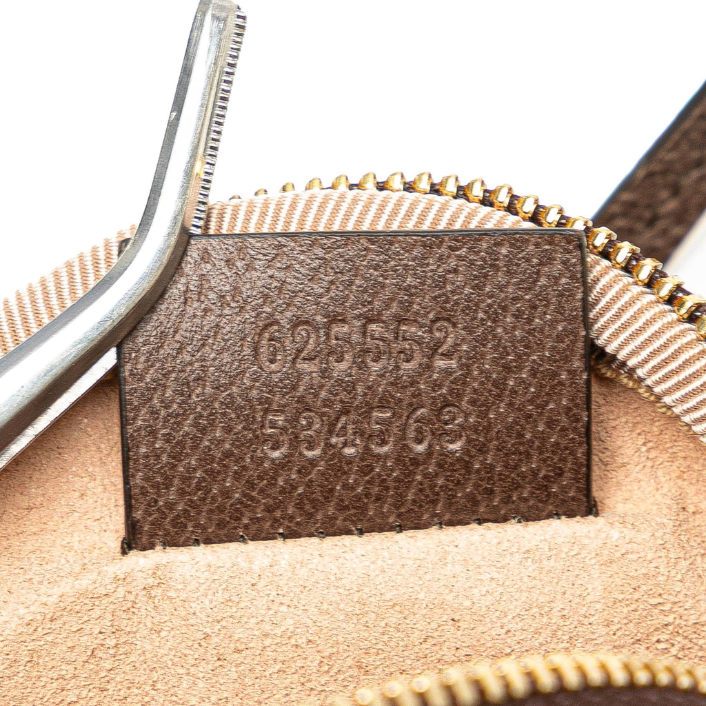Gucci Mini GG Supreme Ophidia Round Neck Pouch