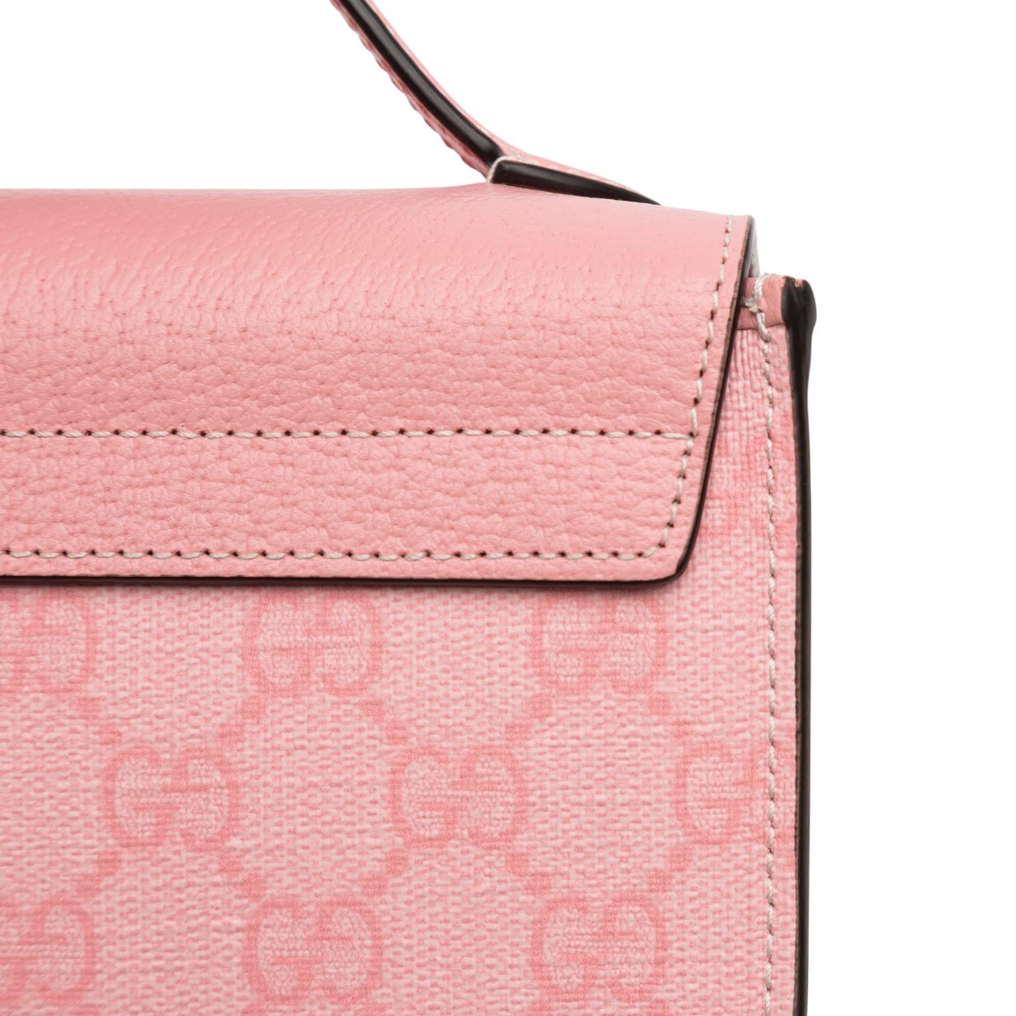 Gucci Mini GG Supreme Padlock Satchel