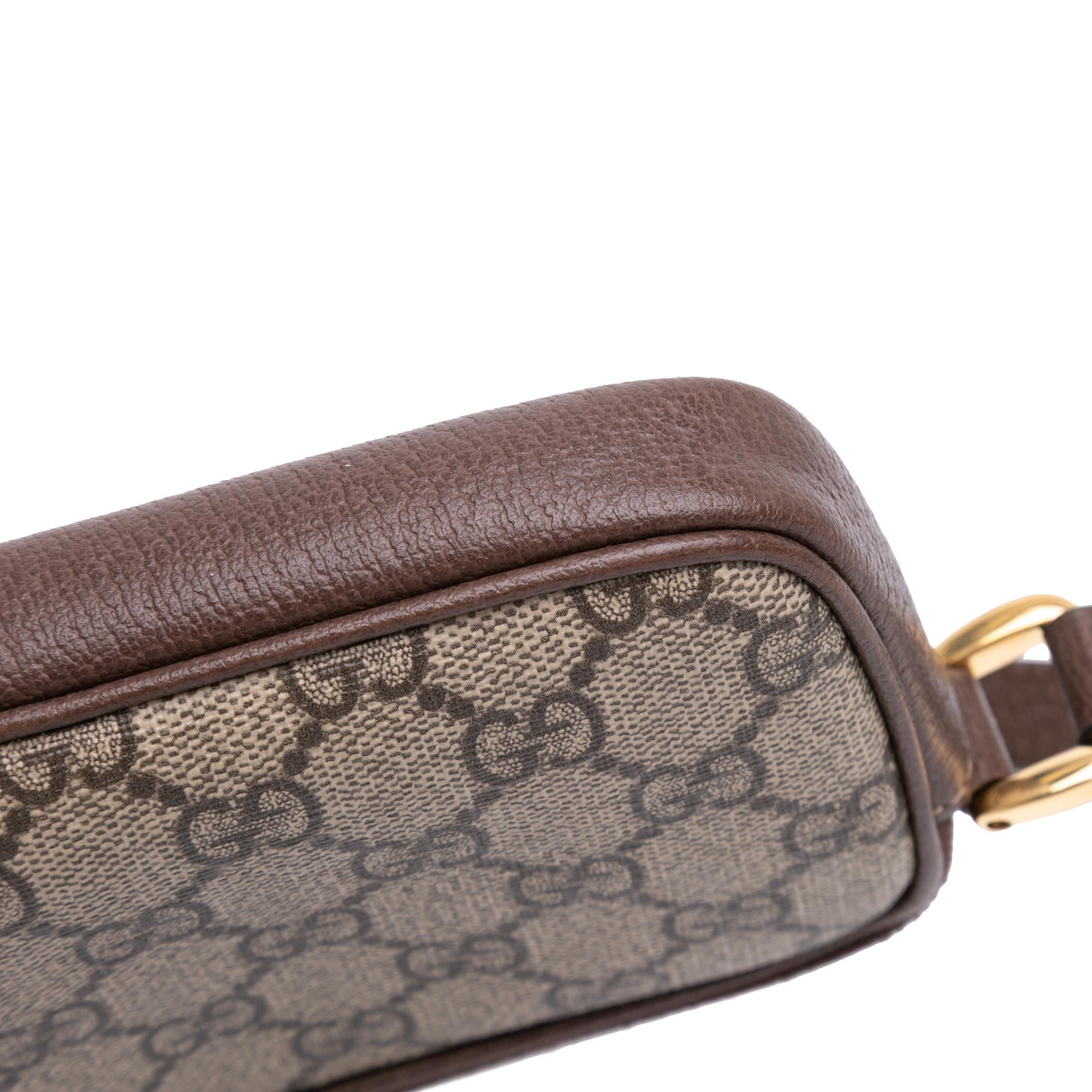 Gucci Mini GG Supreme Web Ophidia Crossbody