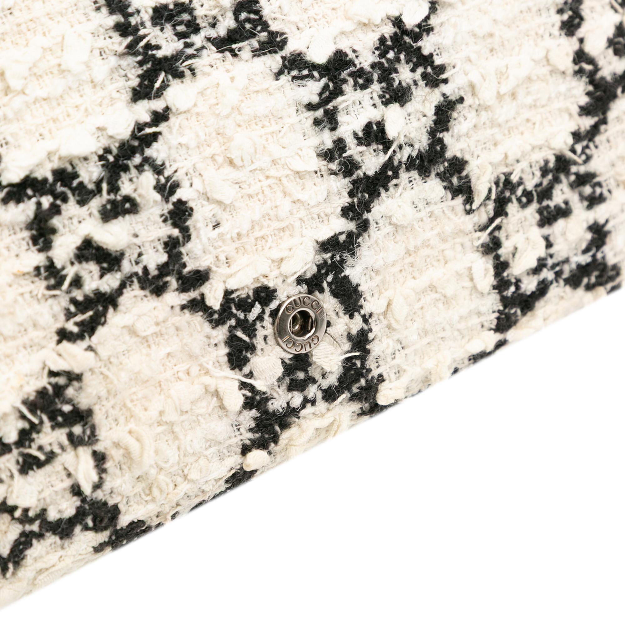 Gucci Mini GG Tweed Dionysus Wallet on Chain