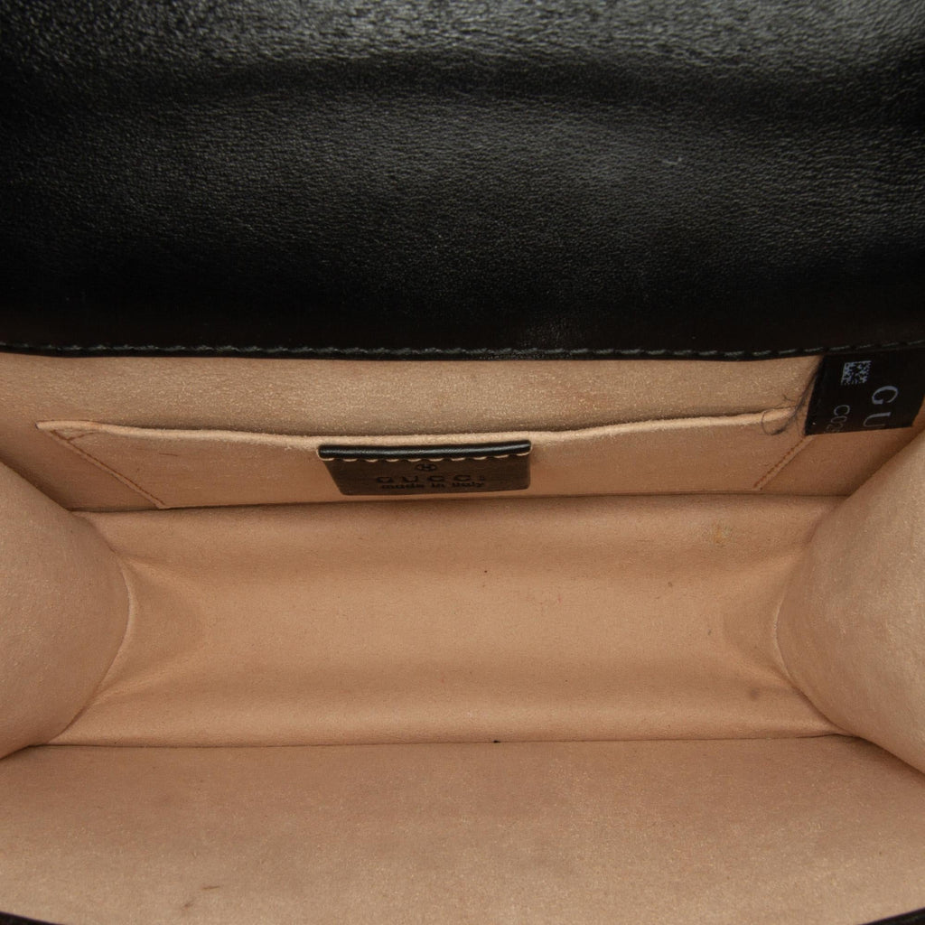 Gucci Mini GG Velvet Sylvie Satchel (SHG-f0os8k)