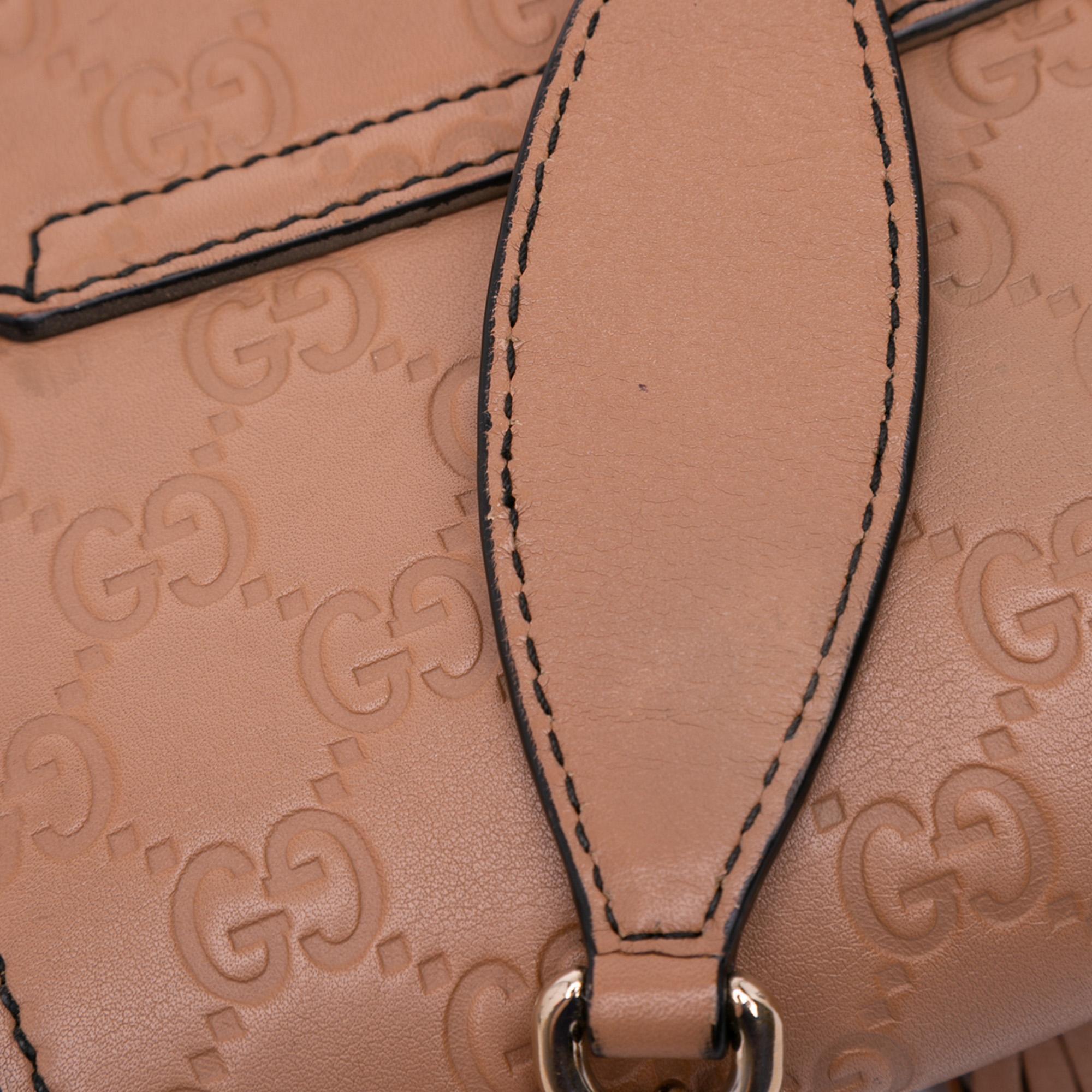 Gucci Mini Guccissima Emily Crossbody