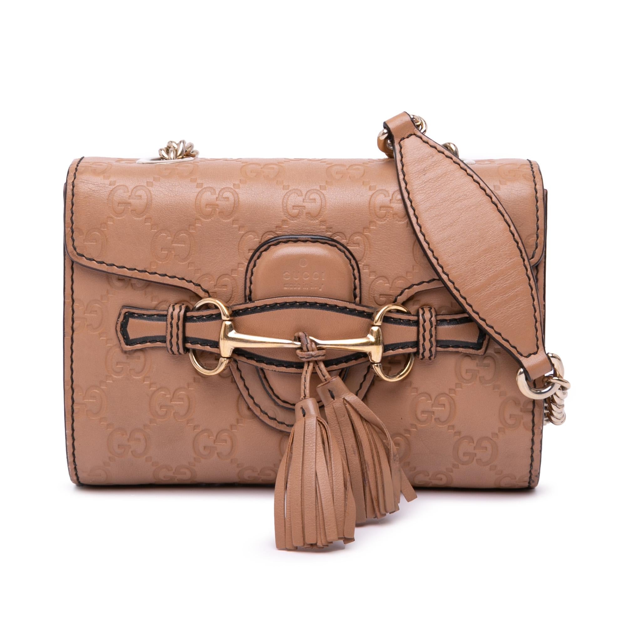 Gucci Mini Guccissima Emily Crossbody