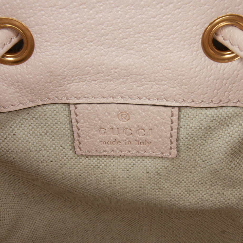 Gucci Mini Jumbo GG Canvas Ophidia Bucket Bag (SHG-7iNxcN)