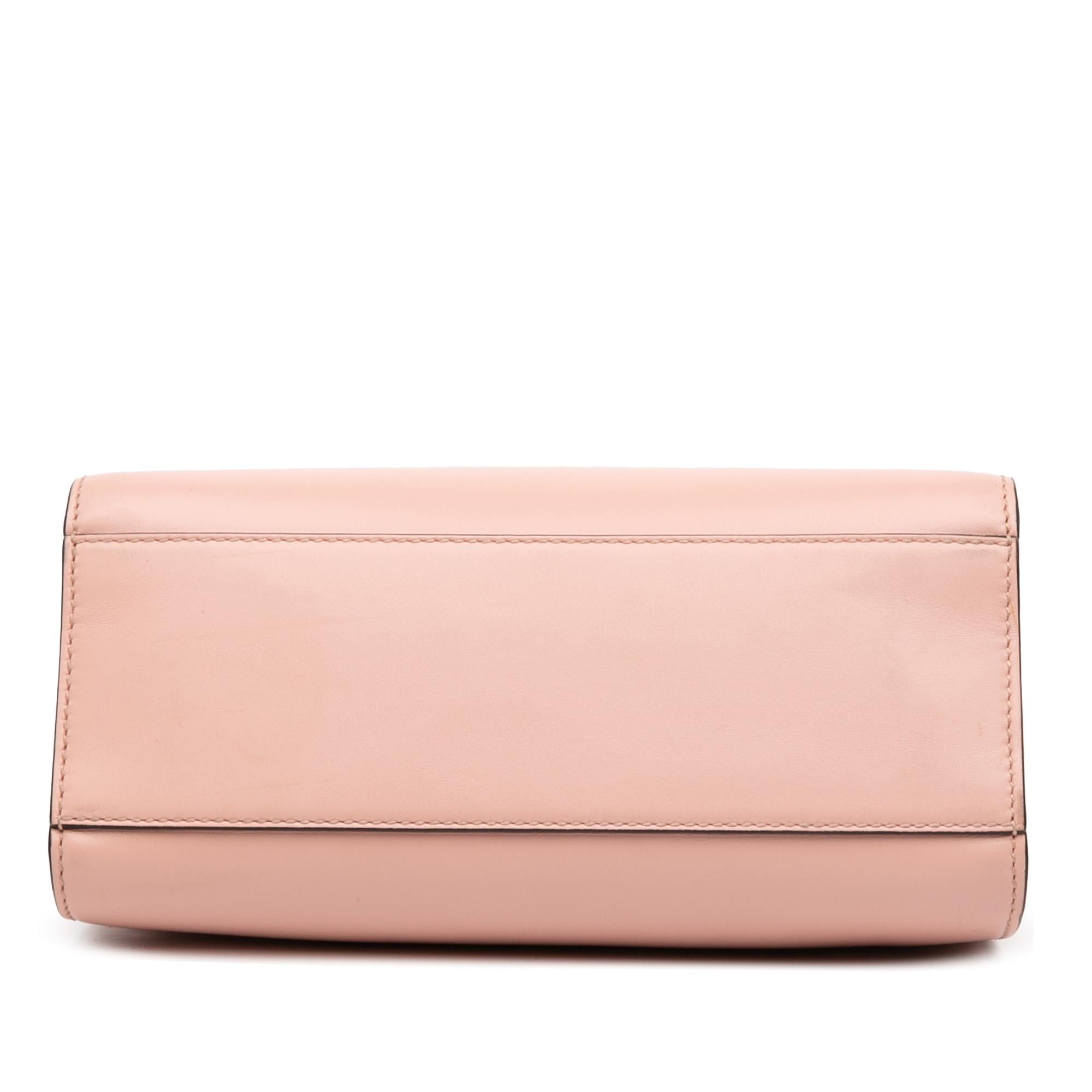Gucci Mini Leather Bamboo Nymphaea Satchel