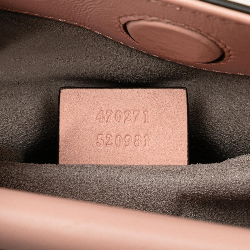 Gucci Mini Leather Bamboo Nymphaea (SHG-AshhUs)