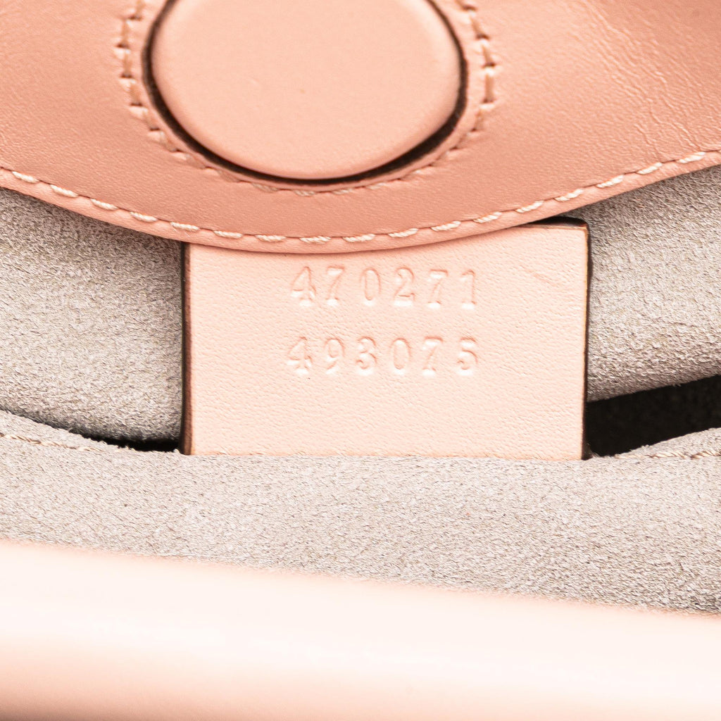 Gucci Mini Leather Bamboo Nymphaea