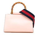 Gucci Mini Leather Bamboo Nymphaea