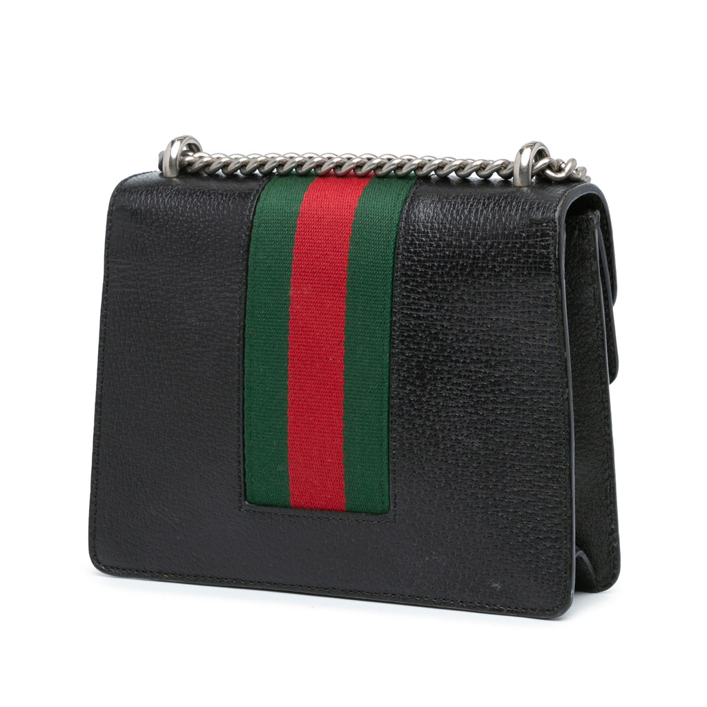 Gucci Mini Leather Dionysus Web Crossbody (SHG-f04gB7)