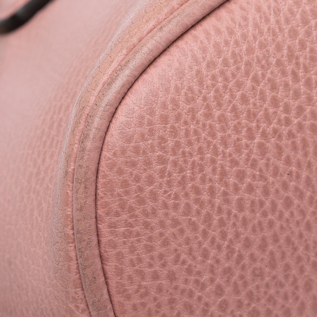 Gucci Mini Leather GG Charm Dome Satchel