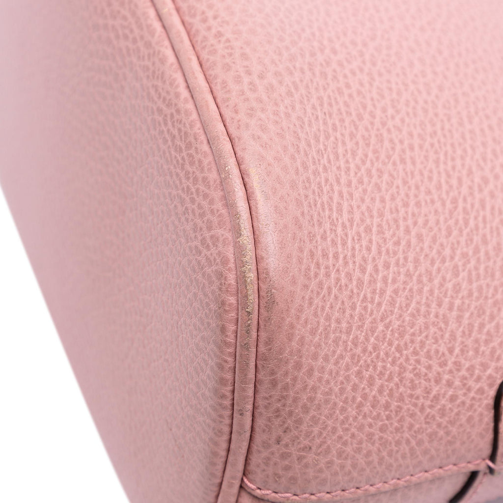 Gucci Mini Leather GG Charm Dome Satchel