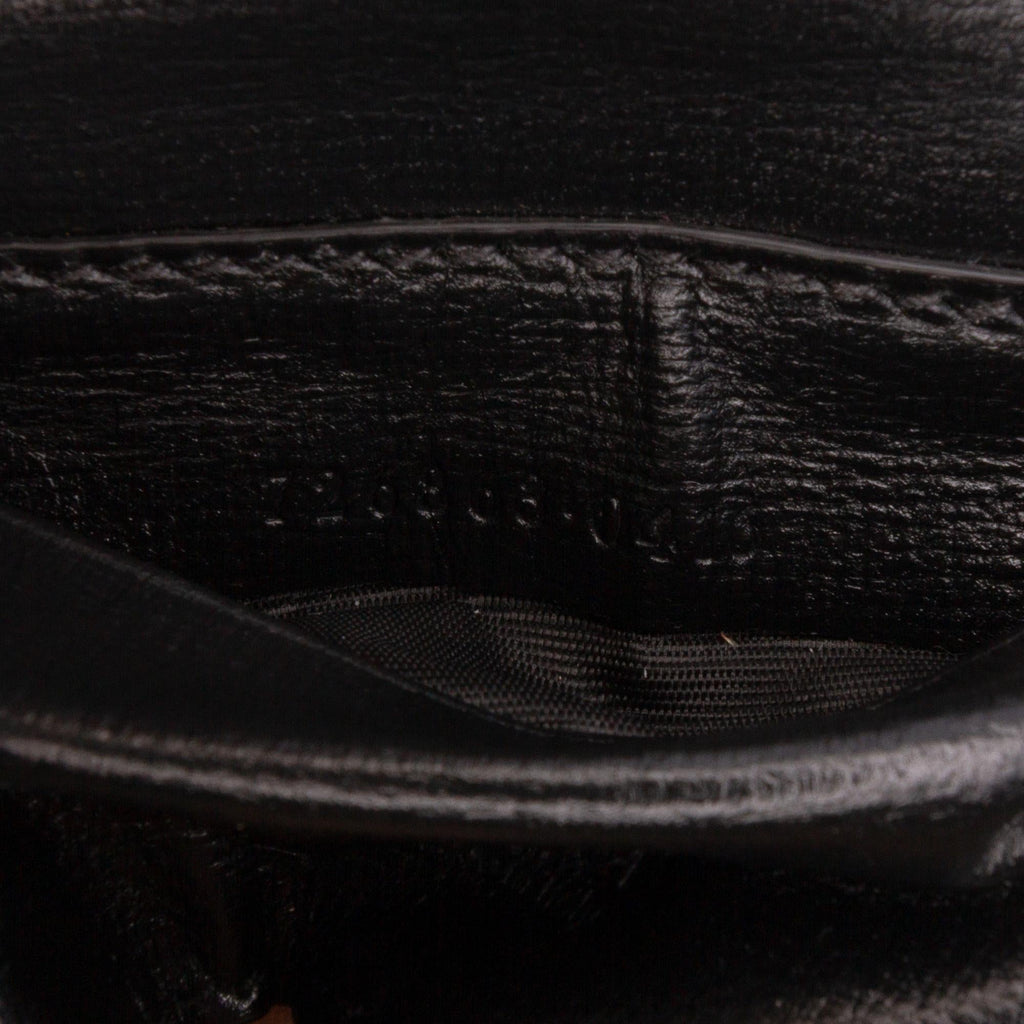 Gucci Mini Leather Horsebit 1955 Web Satchel