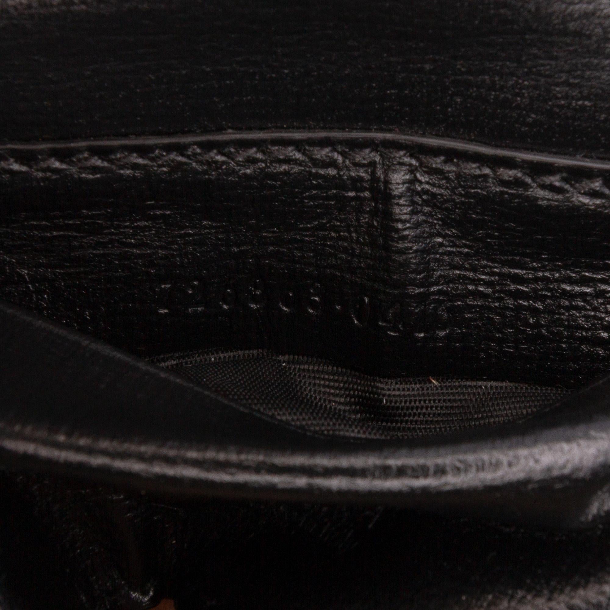 Gucci Mini Leather Horsebit 1955 Web Satchel