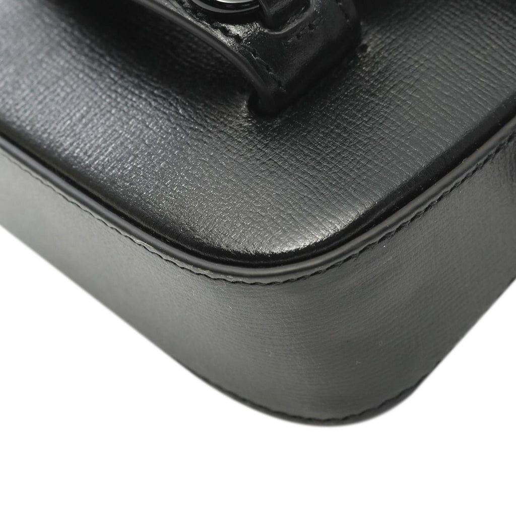 Gucci Mini Leather Horsebit 1955 Web Satchel
