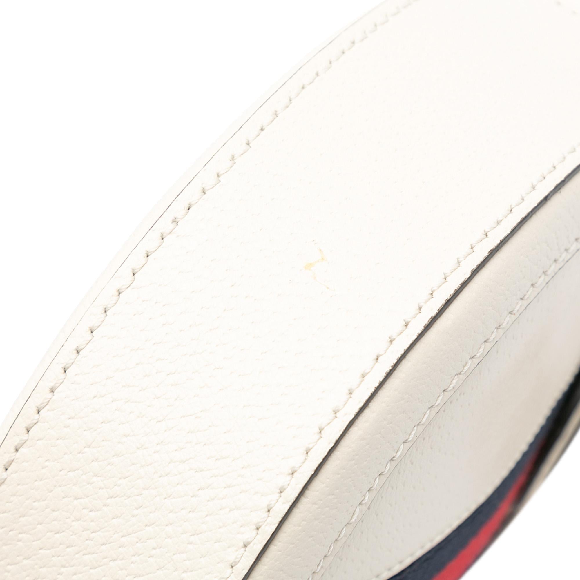 Gucci Mini Leather Ophidia Round Crossbody