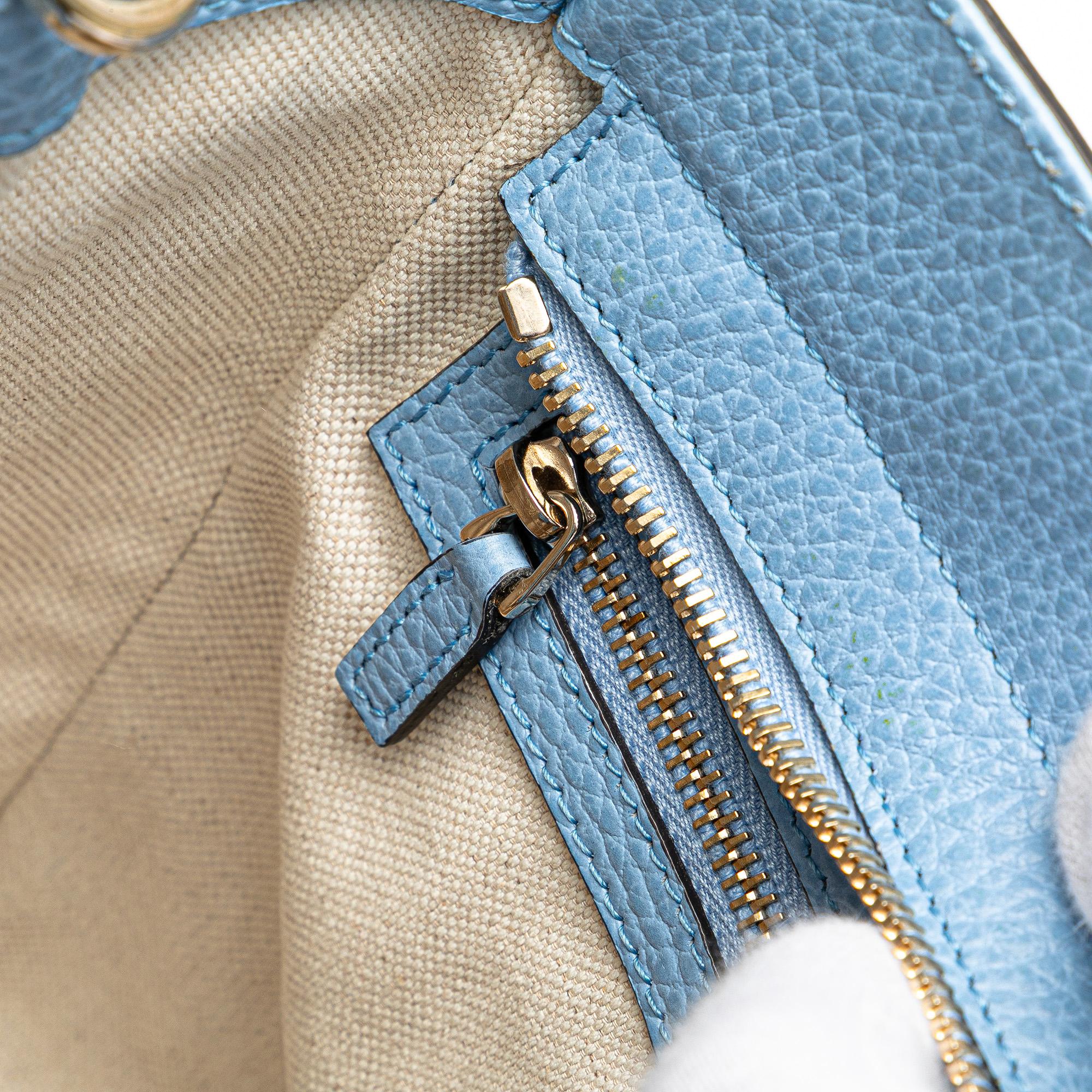 Gucci Mini Leather Swing Satchel