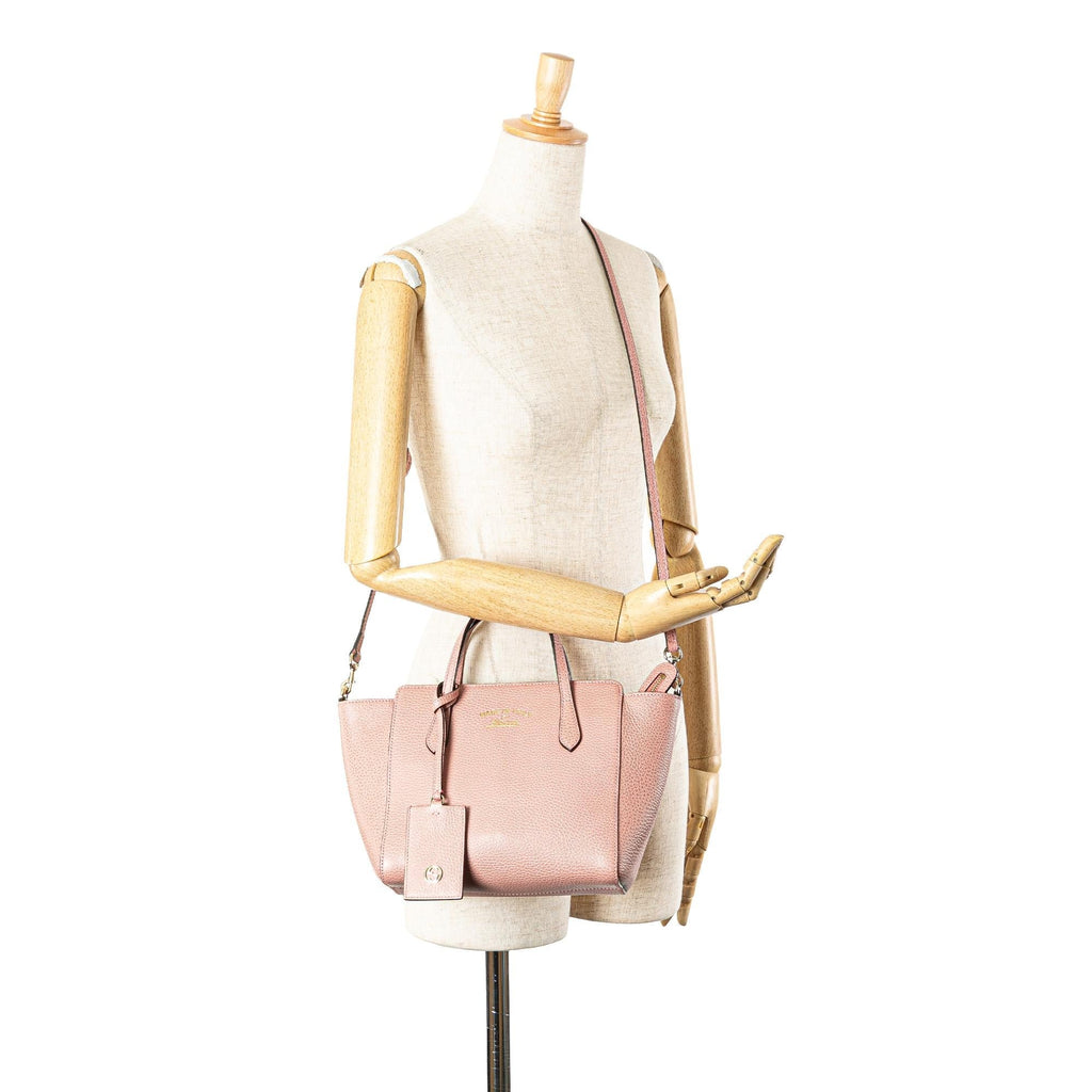 Gucci Mini Leather Swing Satchel