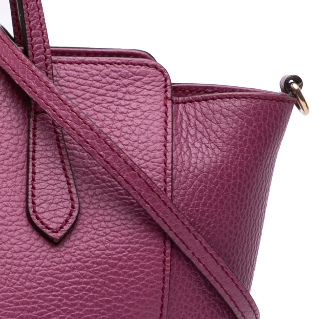 Gucci Mini Leather Swing Satchel