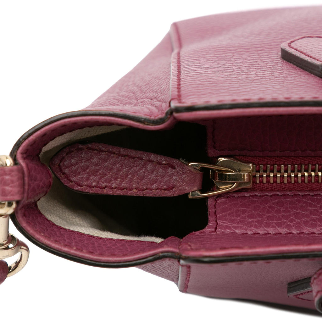 Gucci Mini Leather Swing Satchel