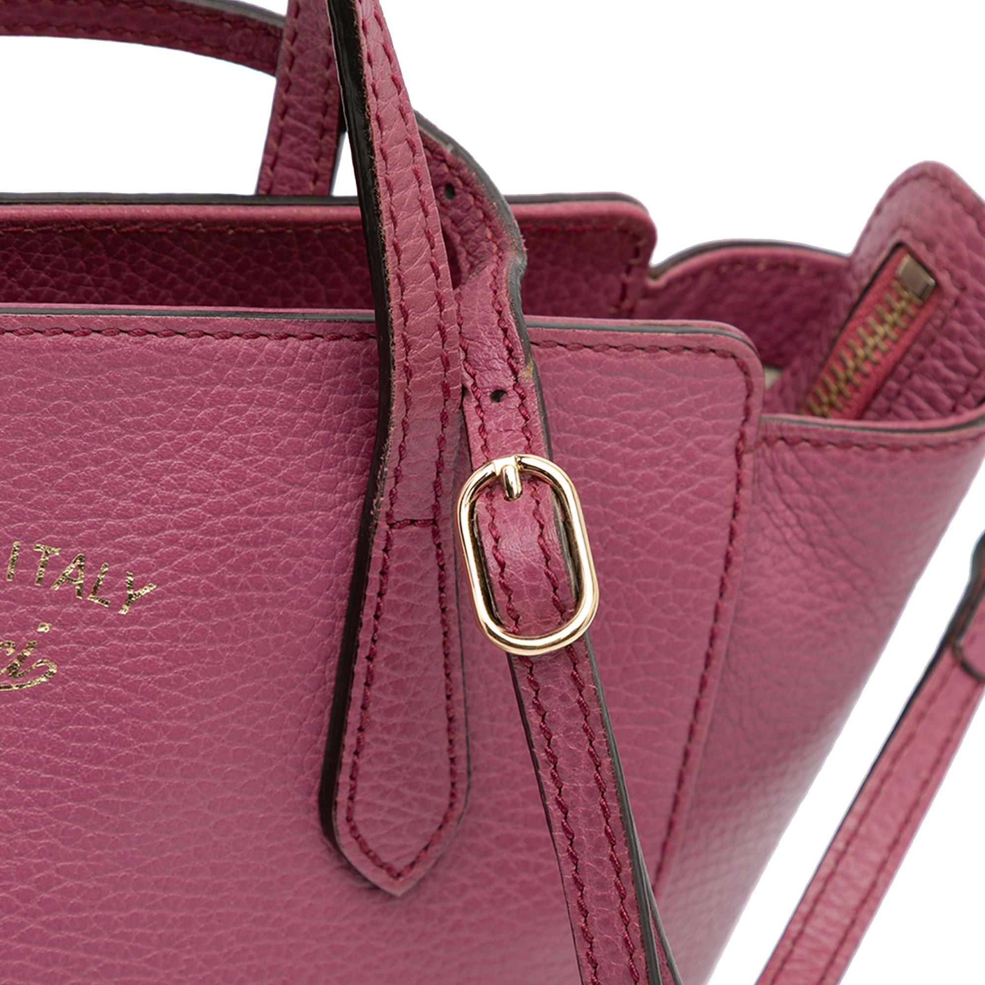 Gucci Mini Leather Swing Satchel