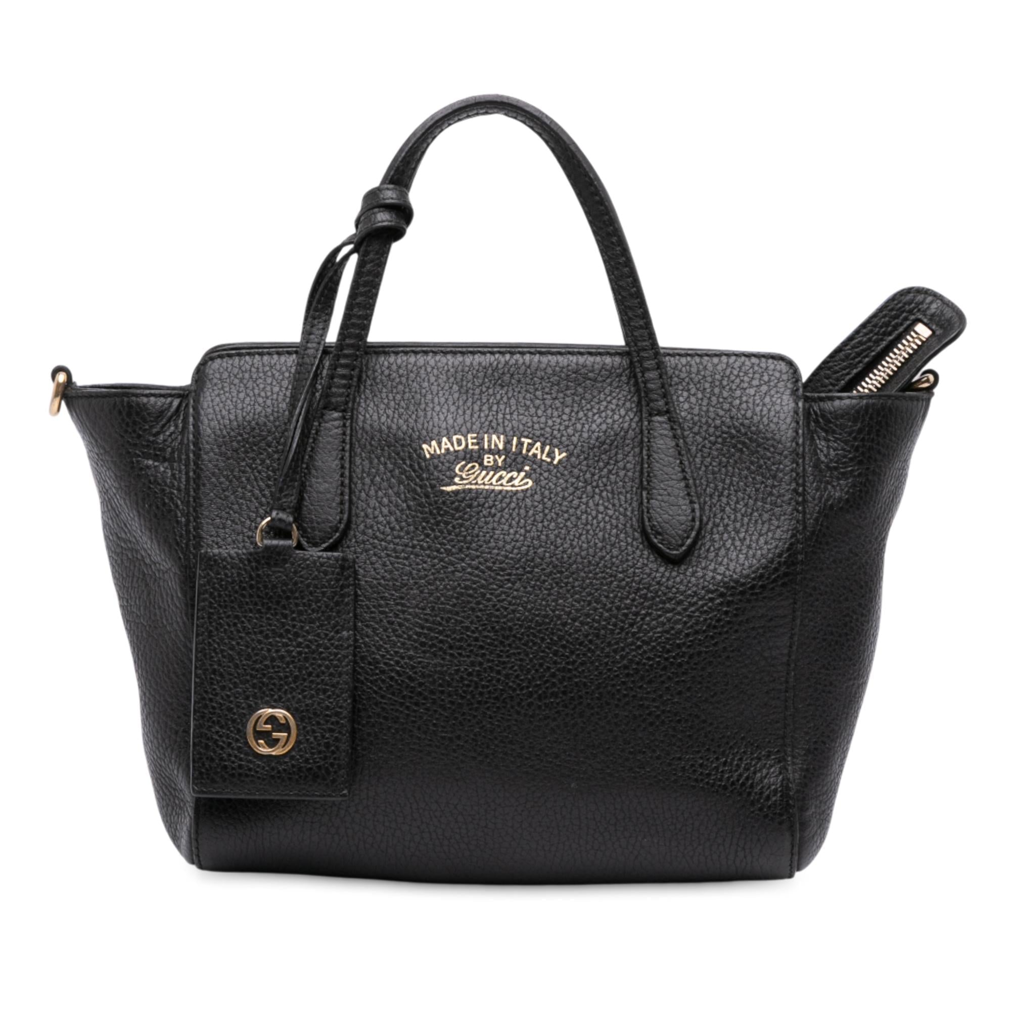 Gucci Mini Leather Swing Satchel
