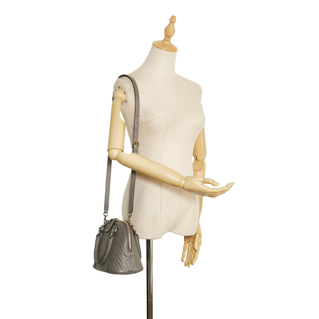 Gucci Mini Microguccissima Dome Satchel (SHG-Iq6jBw)