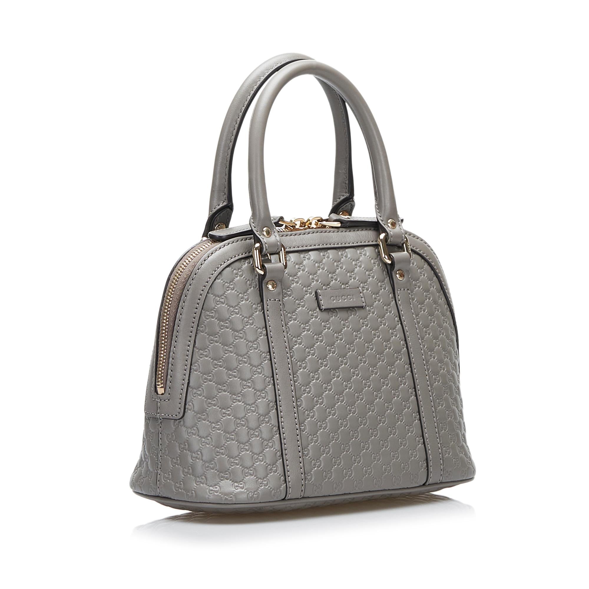 Gucci Mini Microguccissima Dome Satchel (SHG-Iq6jBw)