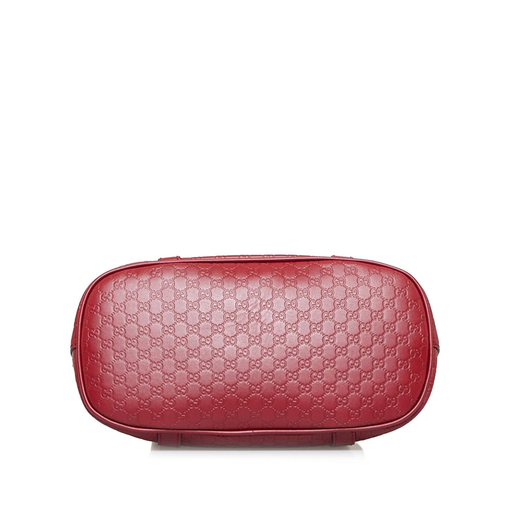 Gucci Mini Microguccissima Dome Satchel (SHG-PWOv7R)