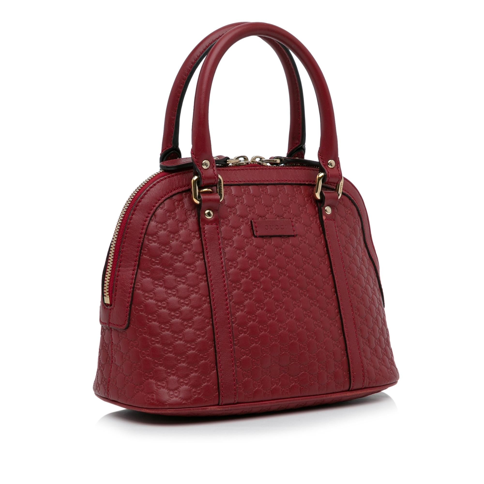 Gucci Mini Microguccissima Dome Satchel (SHG-SrH2Yo)