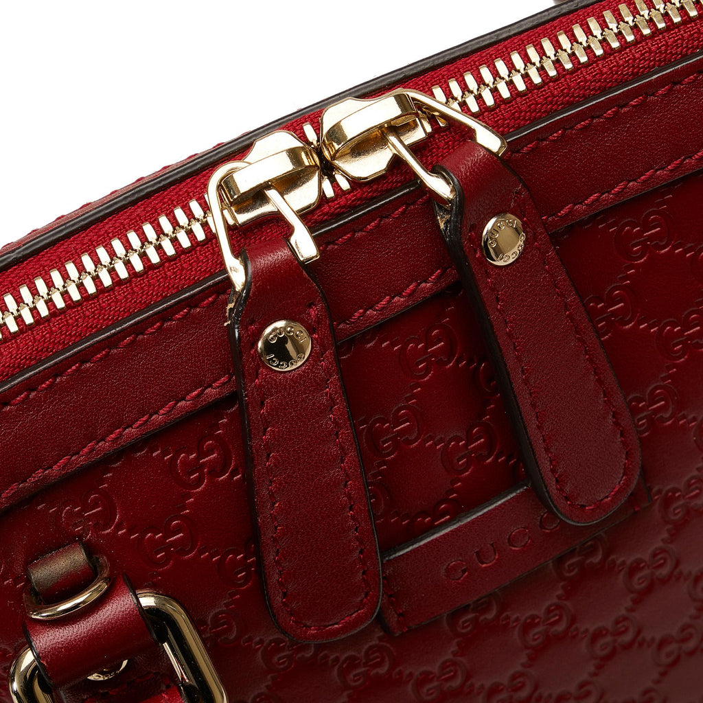 Gucci Mini Microguccissima Dome Satchel (SHG-wWUzJF)
