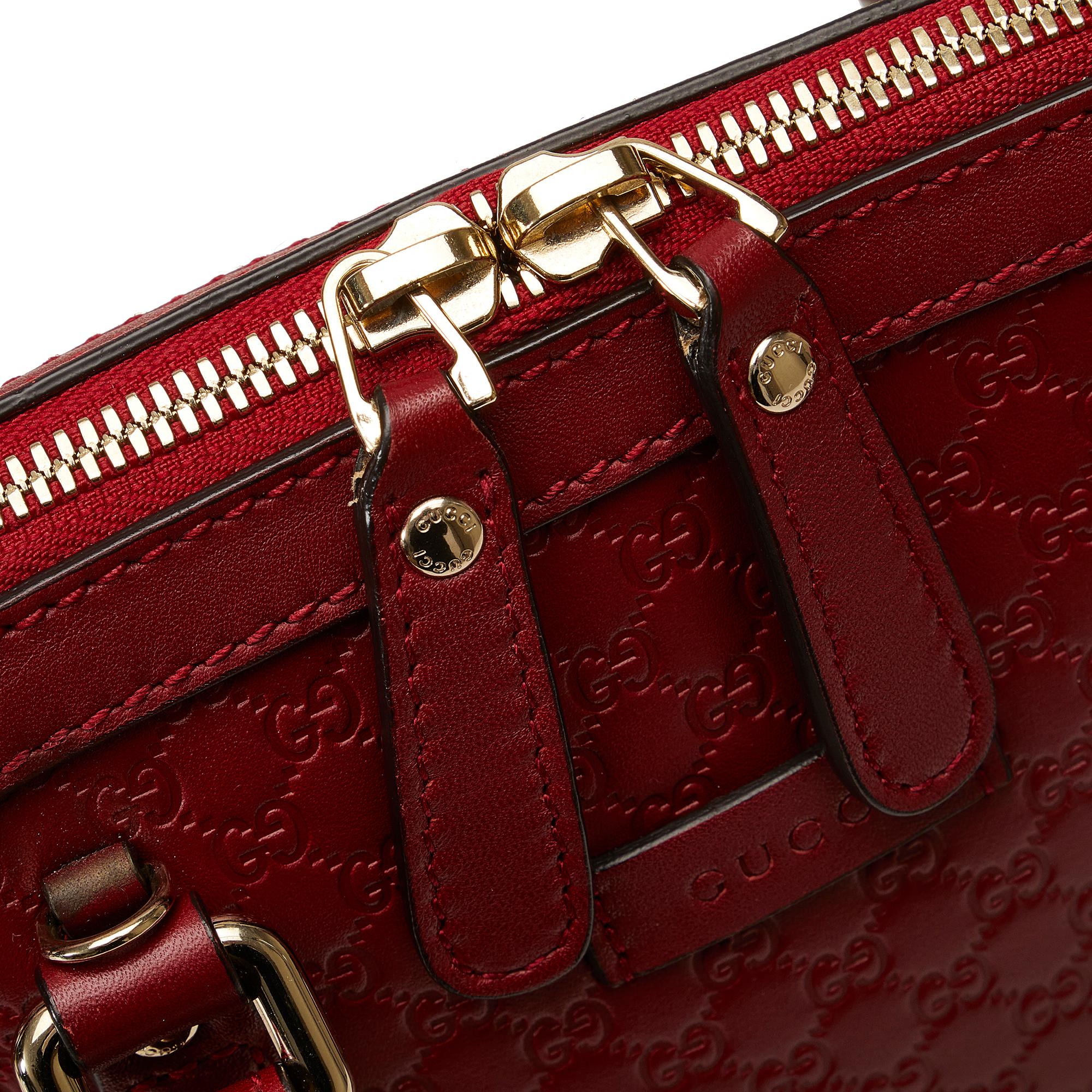 Gucci Mini Microguccissima Dome Satchel (SHG-wWUzJF)
