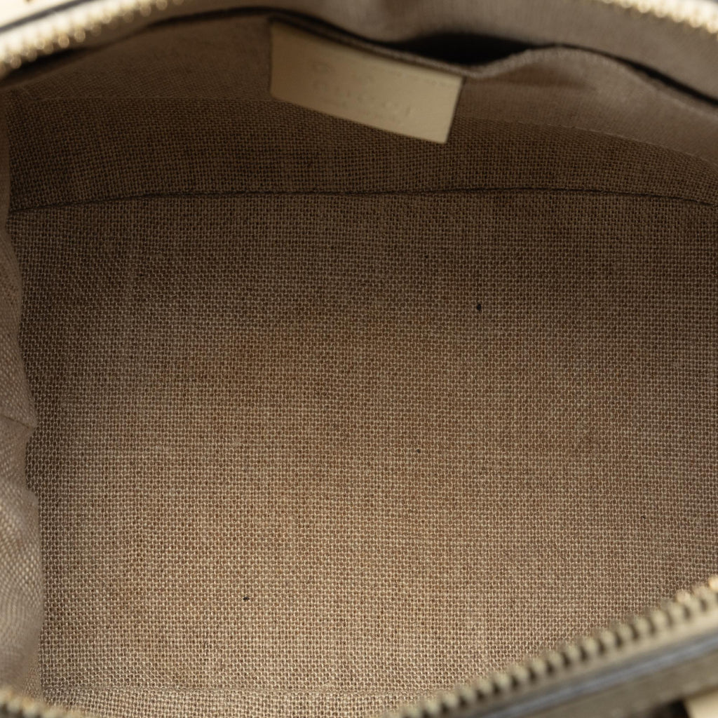Gucci Mini Microguccissima Dome Satchel (SHG-0OSbh2)