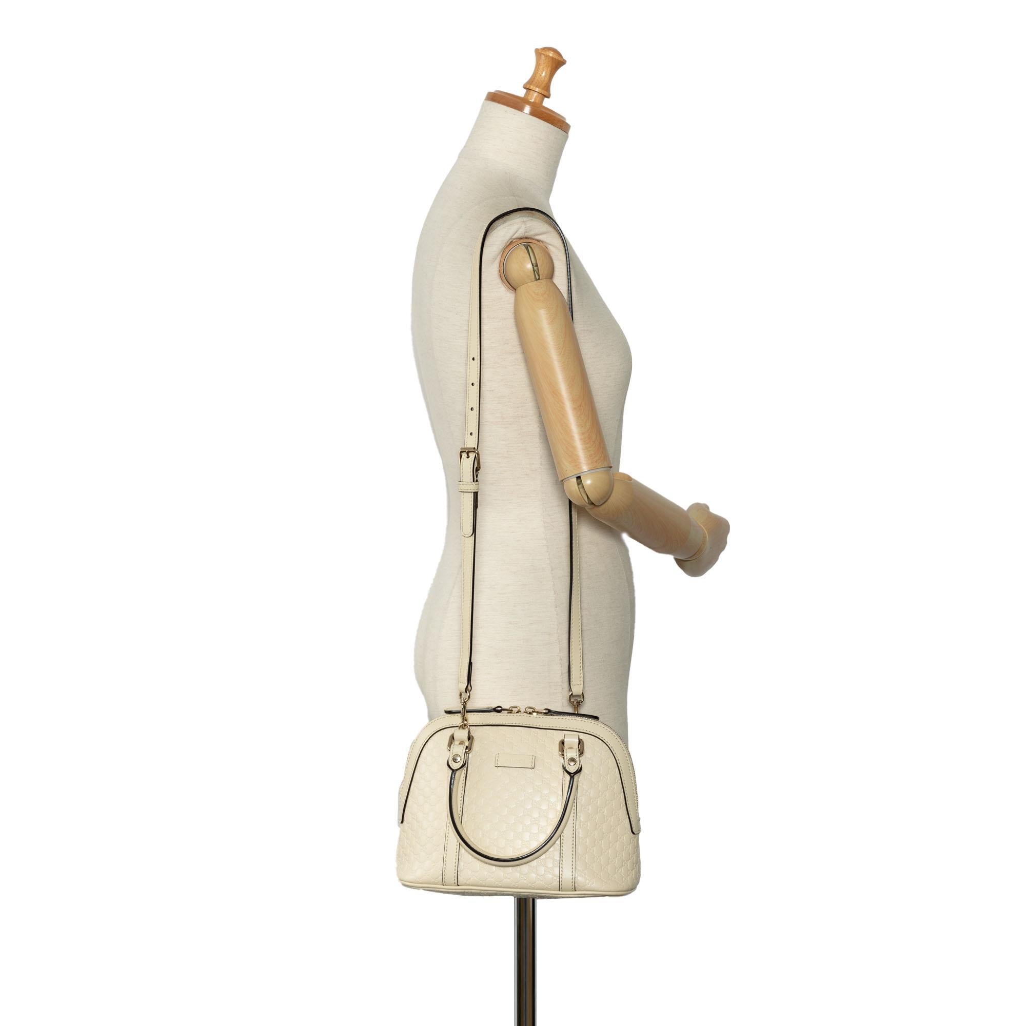 Gucci Mini Microguccissima Dome Satchel (SHG-0OSbh2)