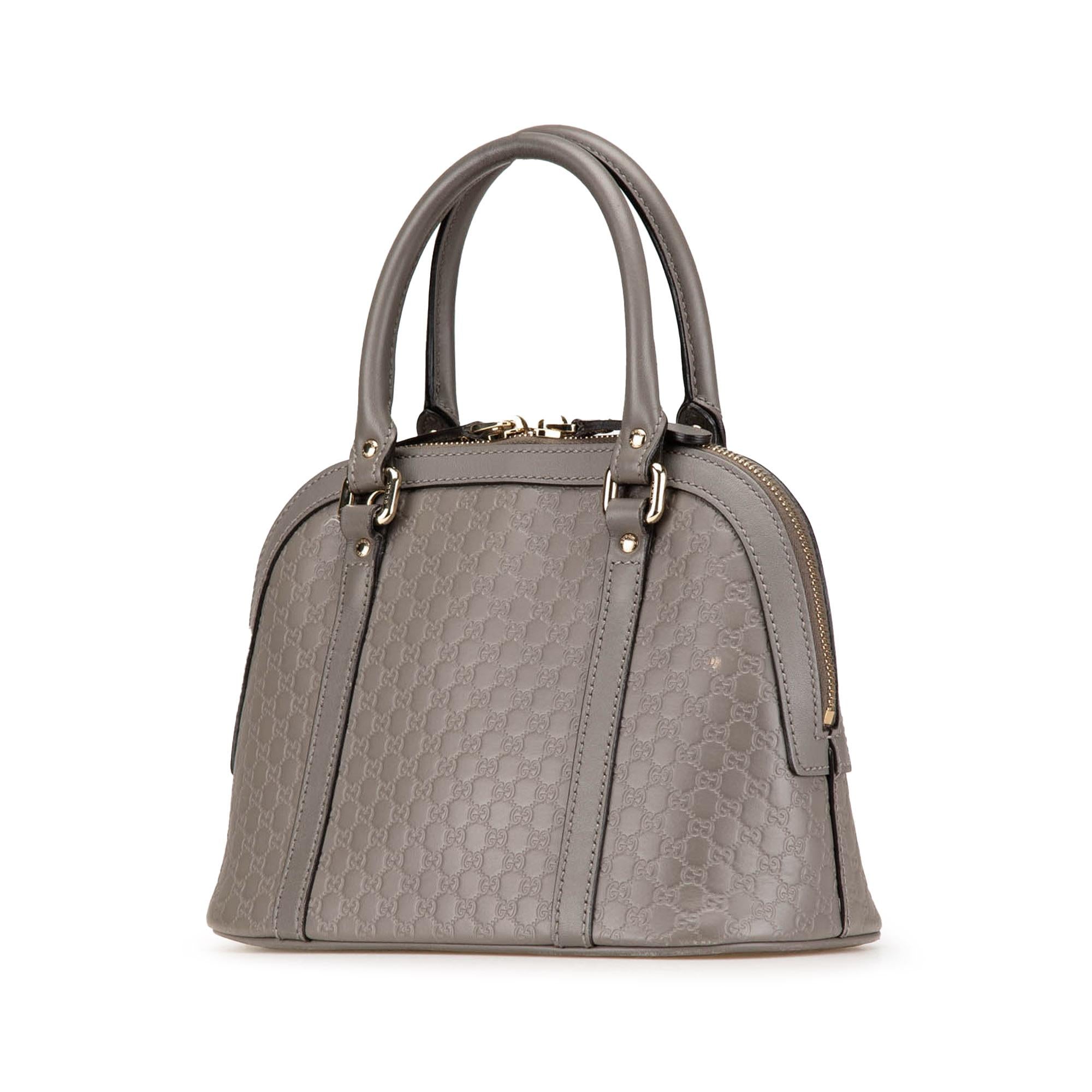 Gucci Mini Microguccissima Dome Satchel