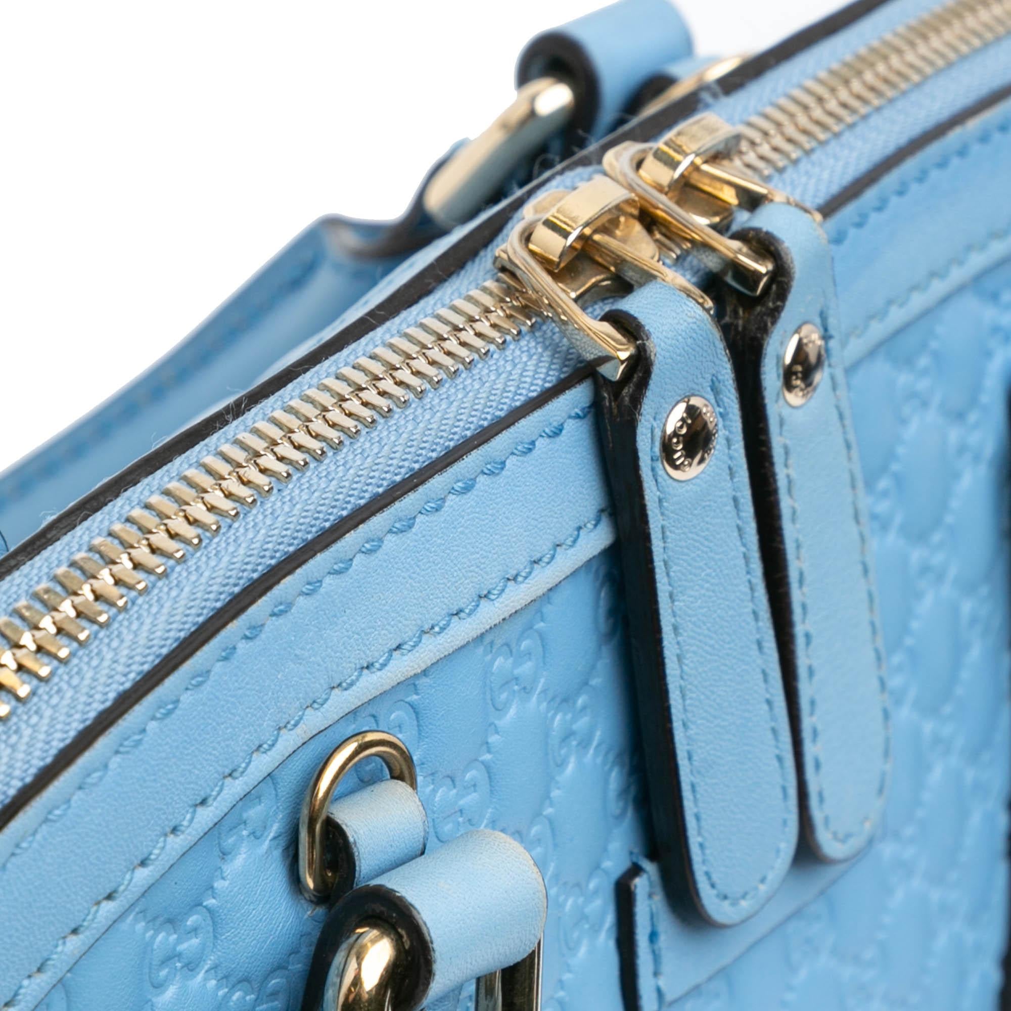 Gucci Mini Microguccissima Dome Satchel