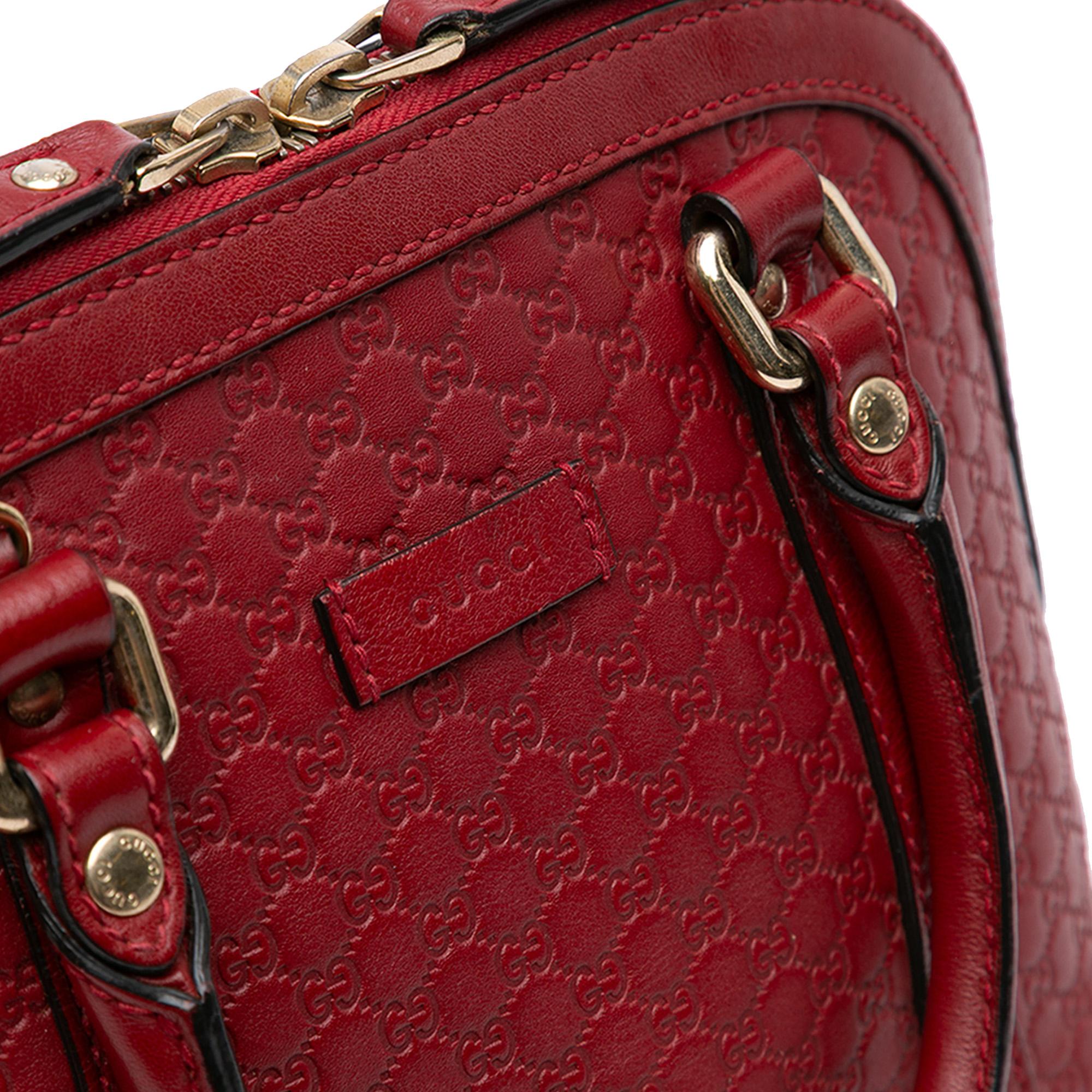 Gucci Mini Microguccissima Dome Satchel